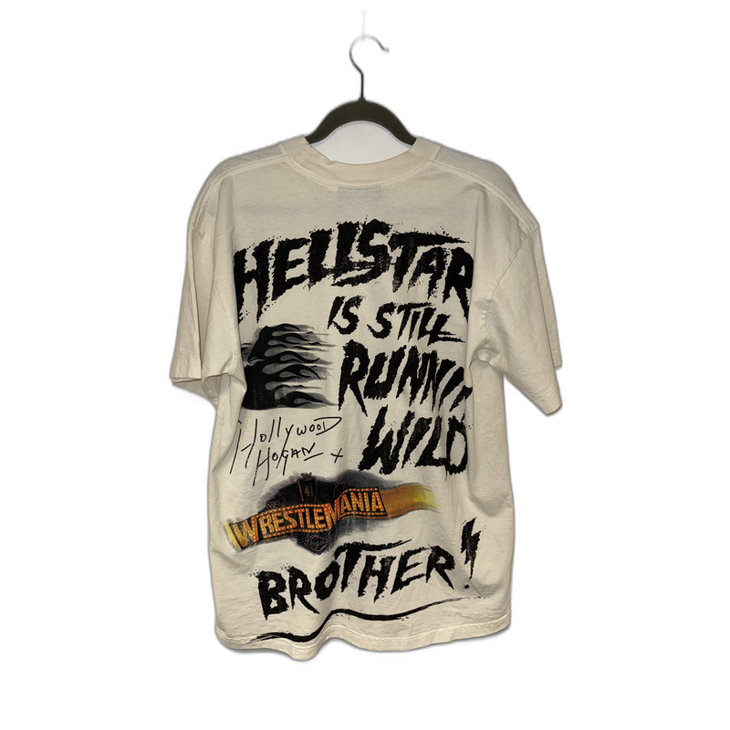 Hellstar Tee Tan x WWE x Hulk Hogan