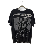 Hellstar Tee Black Running Man Wings