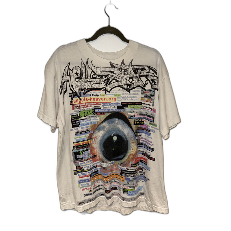 Hellstar Tee x White Internet Eye