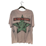 Hellstar Tee Pink Path 2 Paradise Glitter Flame