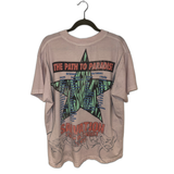 Hellstar Tee Pink Path 2 Paradise Glitter Flame