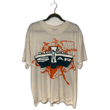 Hellstar Tee Tan Orange Cross