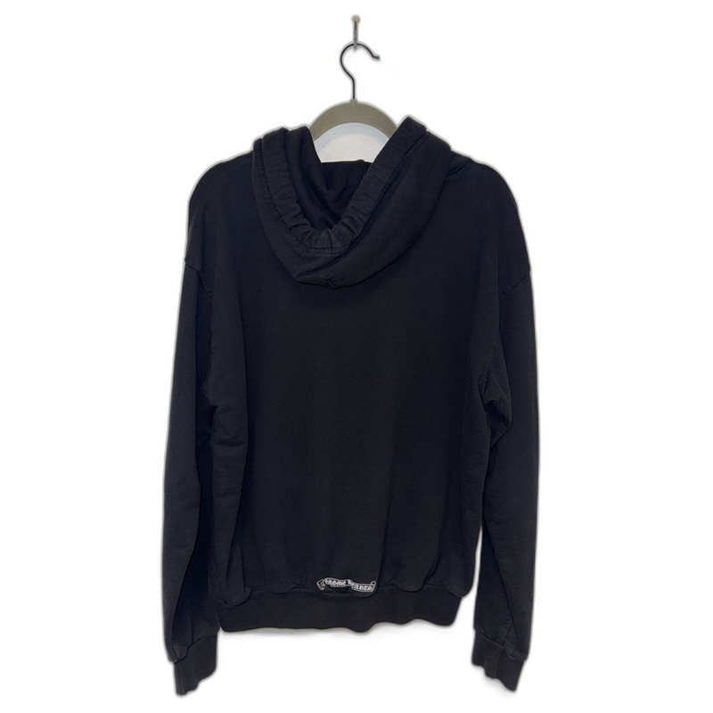 Chrome Hearts Hoodie Black Vertical Logo