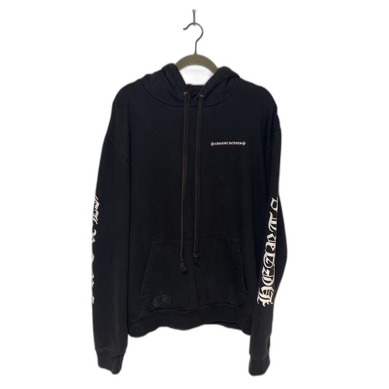 Chrome Hearts Hoodie Black Spinal Cross