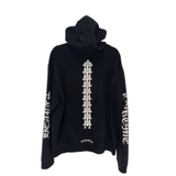 Chrome Hearts Hoodie Black Spinal Cross