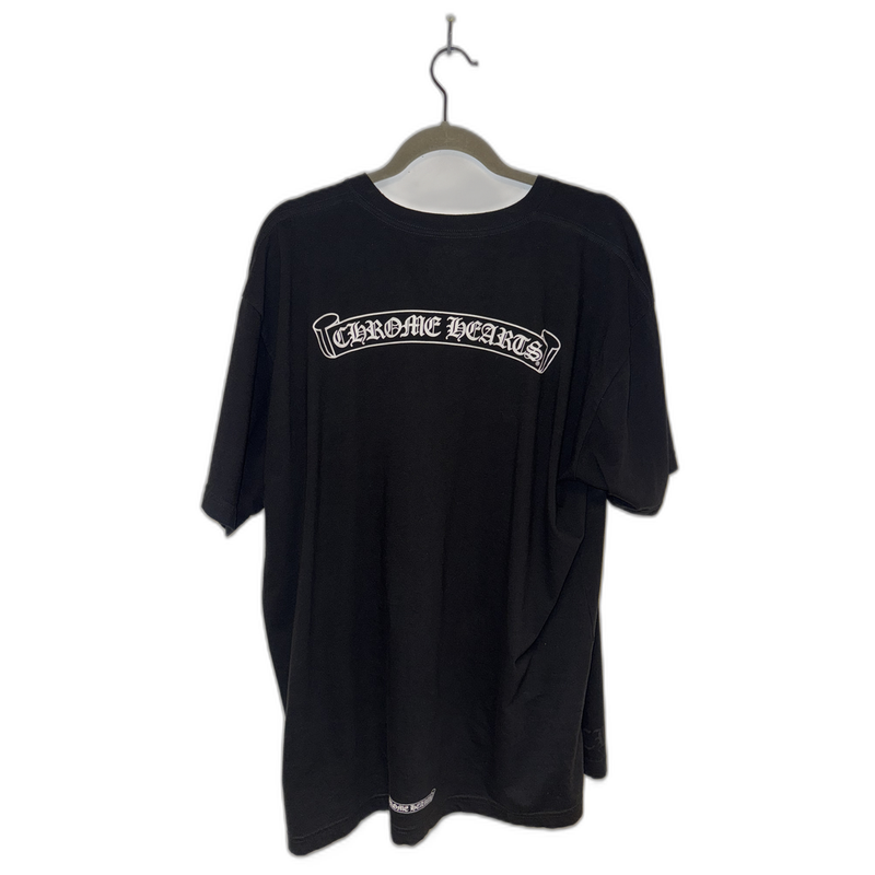 Chrome Hearts Tee Black Banner