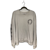 Chrome Hearts Crewneck White Floral Horseshoe