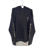 Chrome Hearts Hoodie Black Online Silver Foil