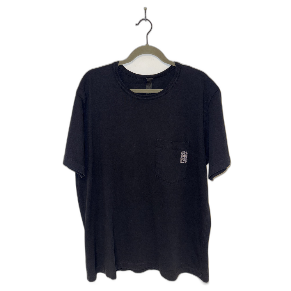 Chrome Hearts Tee Black Embroidered *PREOWNED*