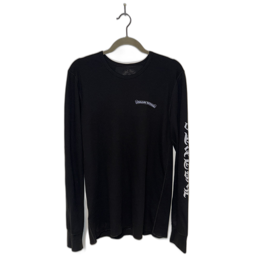 Chrome Hearts L/S Thermal Black Scroll
