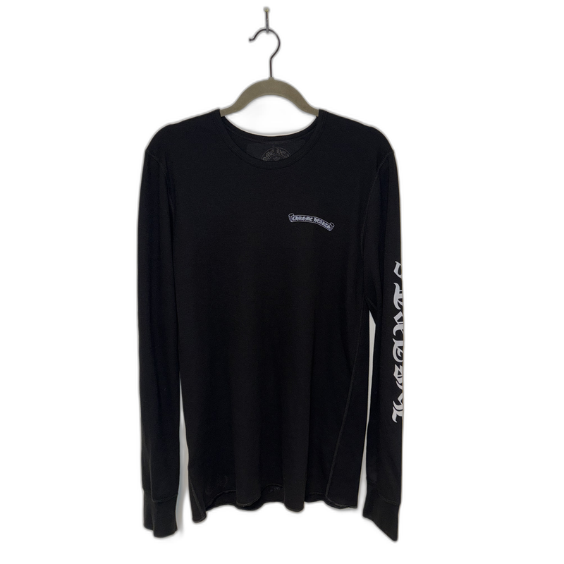 Chrome Hearts L/S Thermal Black Scroll