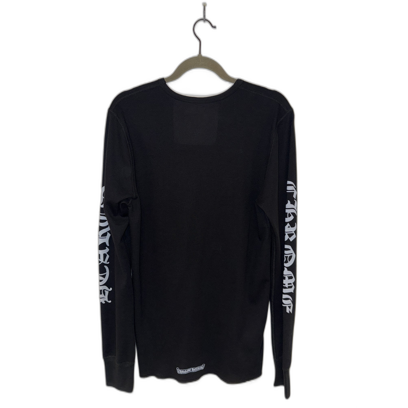 Chrome Hearts L/S Thermal Black Scroll