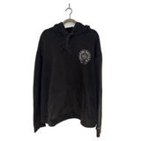 Chrome Hearts Hoodie Black Glitter Print