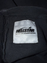 Hellstar Tee Black Classic Pink Rhinestone