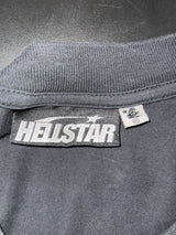 Hellstar L/S Tee Black Sports Logo Gray