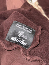 Hellstar Zip-Up Brown Tribal Flame