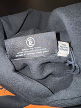 Hellstar Hoodie Black Sports Logo Orange/White