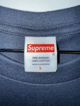 Supreme Tee Navy Arabic Logo