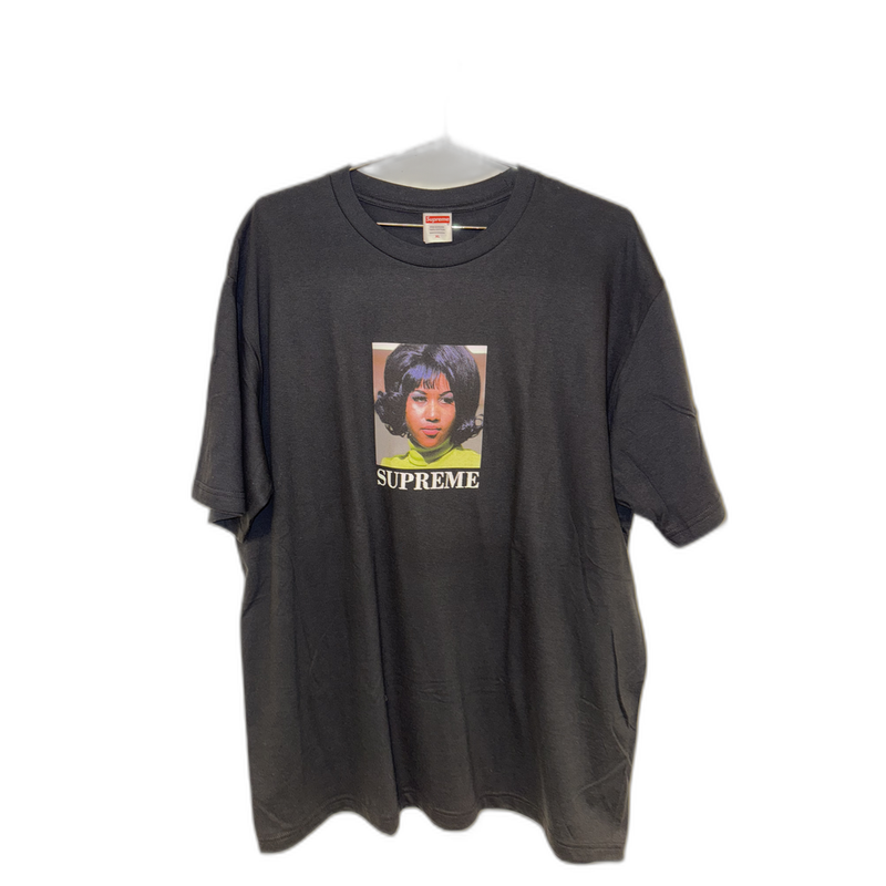 Supreme Tee Black Aretha Franklin