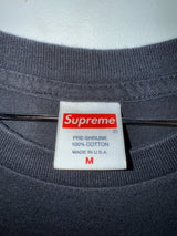 Supreme Tee Black Wheaties
