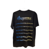 Supreme Tee Black Grim Reaper