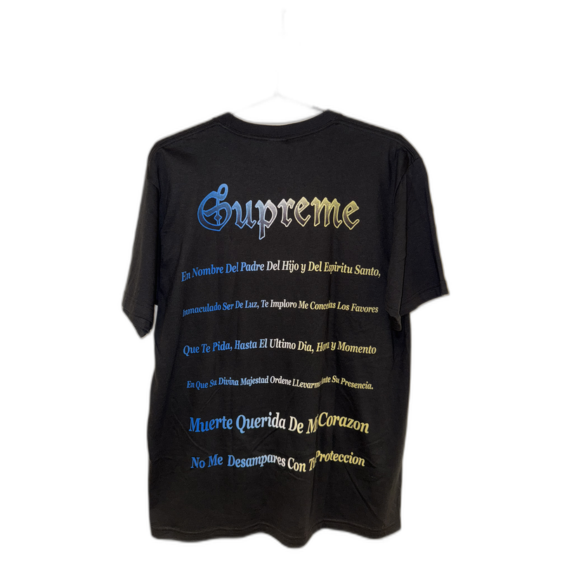 Supreme Tee Black Grim Reaper