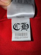 Chrome Hearts L/S Baseball Tee Red