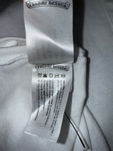Chrome Hearts Tee White Scroll Banner