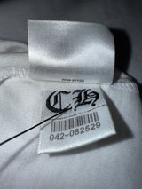 Chrome Hearts Tee White Scroll Banner