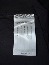 Chrome Hearts Tee Black Blue Neck Logo