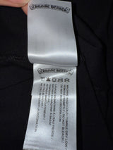 Chrome Hearts Tee Black Blue Neck Logo