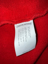 Chrome Hearts Crewneck Triple Cross Red Embroidered