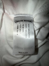 Chrome Hearts L/S Tee White Pink Skull FOTI