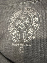 Chrome Hearts L/S Thermal Black Scroll