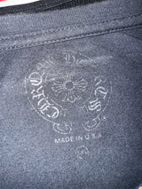 Chrome Hearts L/S Tee Black Bronze Neck Logo