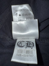 Chrome Hearts L/S Tee Black Bronze Neck Logo