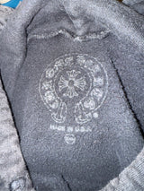 Chrome Hearts Hoodie Black Glitter Print
