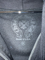 Chrome Hearts Zip Up Black Blue Vertical Logo