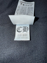 Chrome Hearts Zip Up Black Blue Vertical Logo