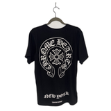 Chrome Hearts Tee Black Horseshoe New York