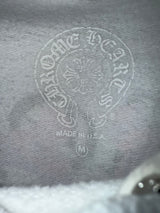 Chrome Hearts Hoodie White Eyechart Purple Dagger