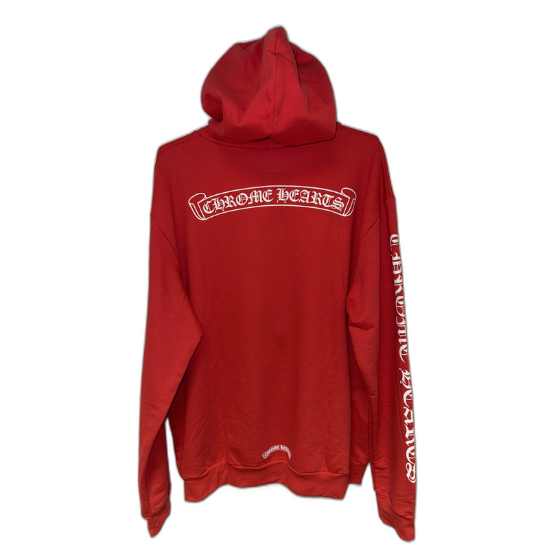 Chrome Hearts Hoodie Red Online Exclusive