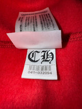 Chrome Hearts Hoodie Red Online Exclusive