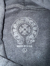 Chrome Hearts Hoodie Black on Black Banner