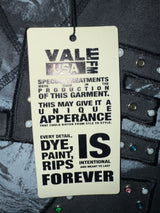 Vale Hoodie Black Jesus Rhinestone