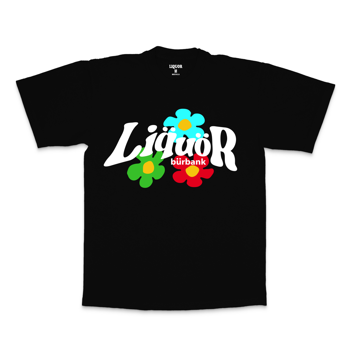 FLORAL LIQ TEE