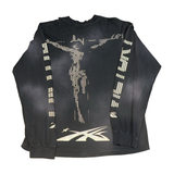 Hellstar L/S Tee Black Braile Logo P2P