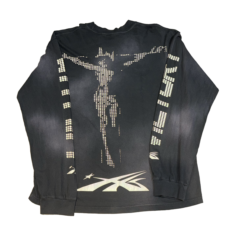 Hellstar L/S Tee Black Braile Logo P2P