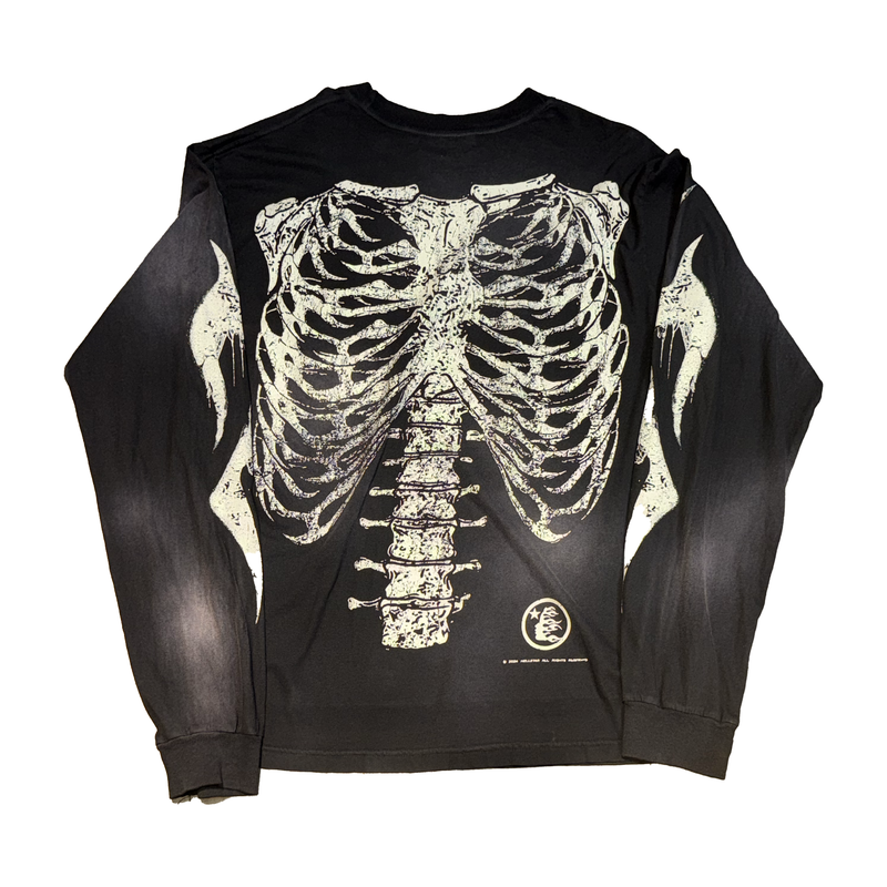 Hellstar L/S Tee Black Ribcage