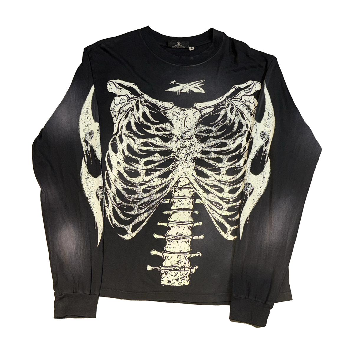 Hellstar L/S Tee Black Ribcage